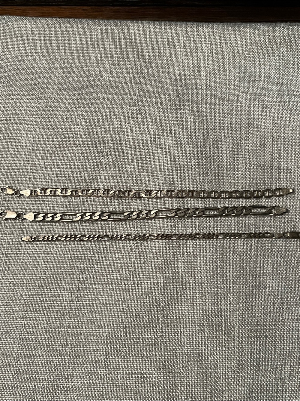 925 Italy Bracelet Figaro
